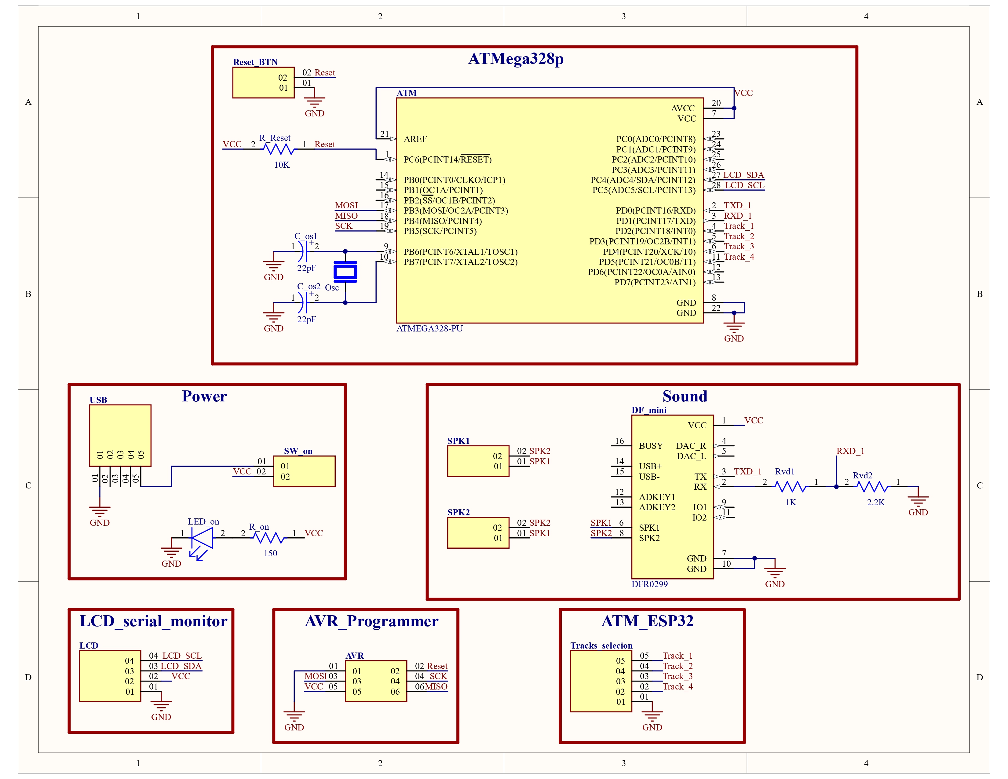 Music Player Schematic